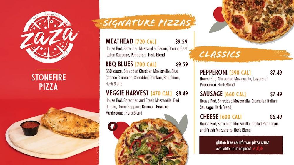 Zaza Stonefire Pizza Garlic Cheese Bread