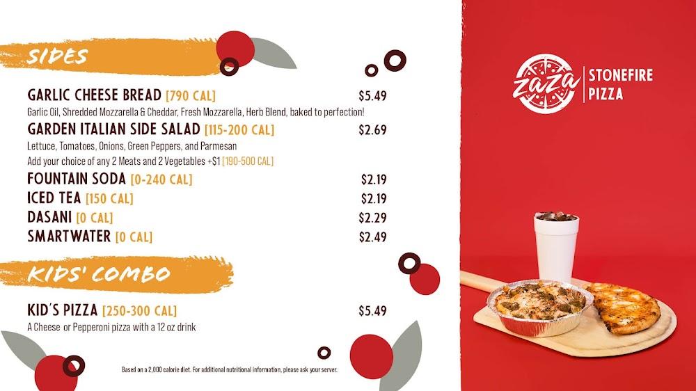 Zaza Stonefire Pizza Garden Italian Side Salad